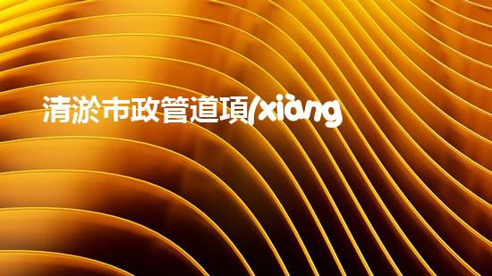 清淤市政管道項(xiàng)目：一場挖掘底層秘密的大膽行動！